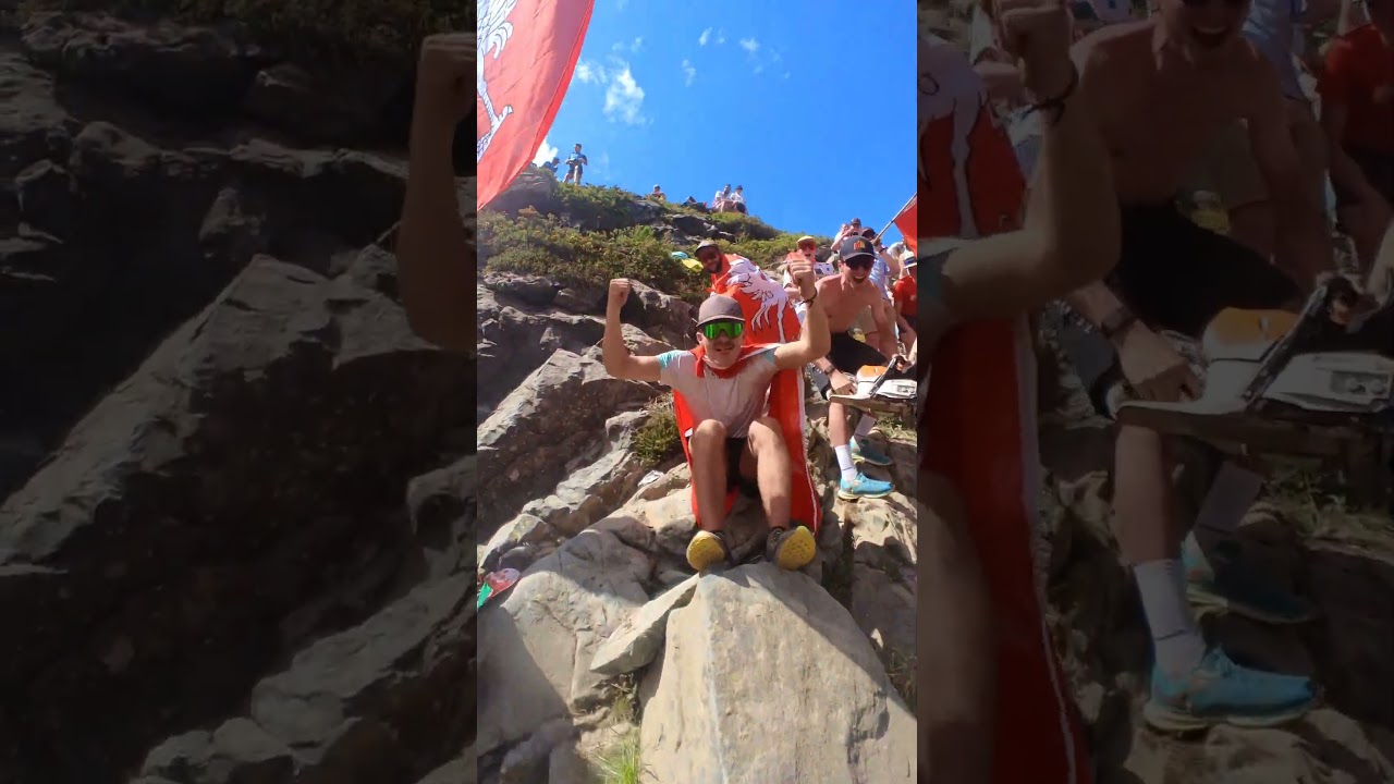 Sierre-zinal 2023 passage des Gruyeriens 😍🇨🇭