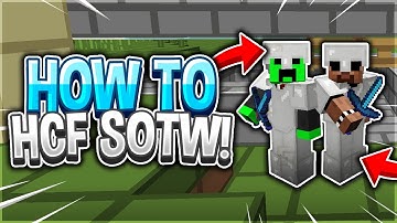 *REAL* HOW TO HCF SOTW (NO KEYS, KITS, OR RANKS) THE BASICS | Minecraft HCF