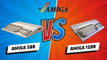 Wat zijn de verschillen tussen een Amiga 500 en een Amiga 1200?