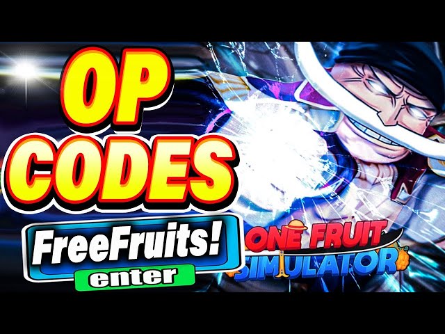 ALL *NEW SECRET CODES* IN ROBLOX ONE FRUIT SIMULATOR