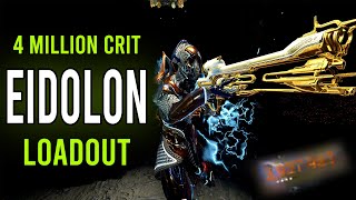 [WARFRAME] 4 MILLION CRIT - BEST EIDOLON HUNT LOADOUT |  Volt & Rubico Combo