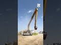 Excavators With Super Long Arms! #excavator