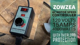 AC Motor Speed Controller Demo: Precise Control for Your Electric Tools!
