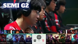 T1 vs G2 - Game 2 | Semi Finals LoL MSI 2022 | T1 vs G2 Esports G-2 full game