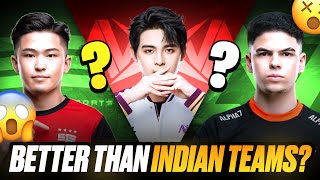 These PUBGMOBILE teams are real challenge to Indian teams 😰😰 #pubgmobile #esports #bgmiesports