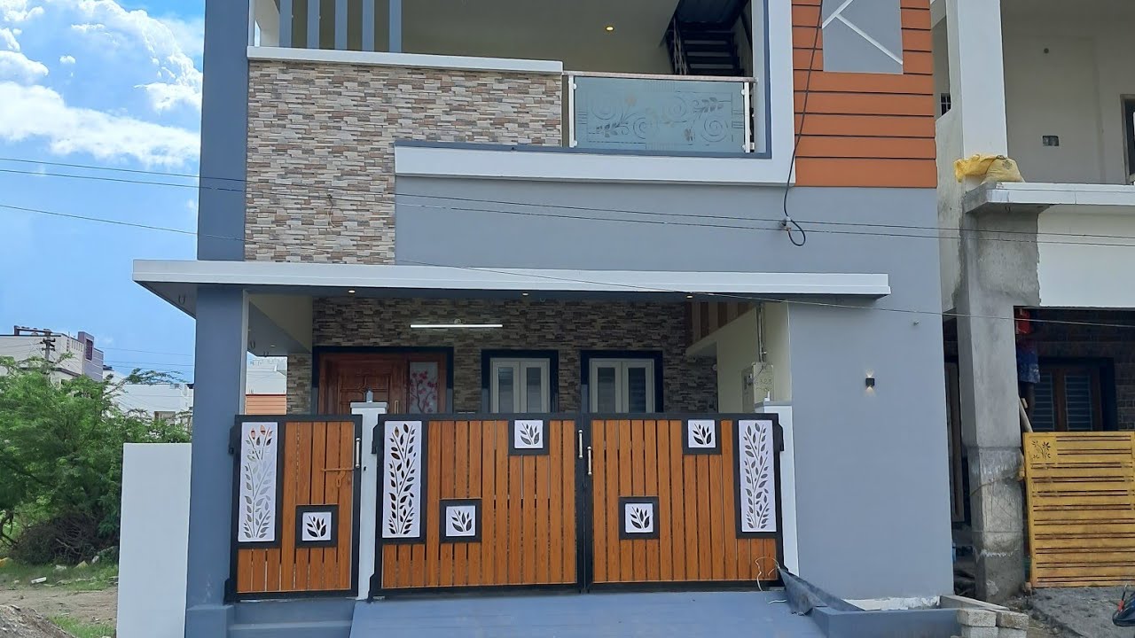 3Bhk duplex house house for sale Coimbatore Saravanampatti 90 Lakh