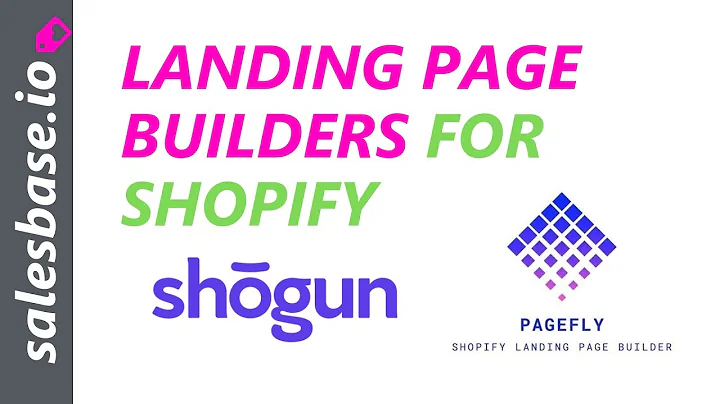 Boost Conversions with Shogun vs PageFly: Best Shopify Landing Page Builders