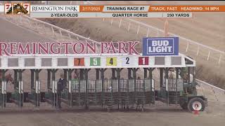 Feb 17, 2025 - Remington Park training race #7