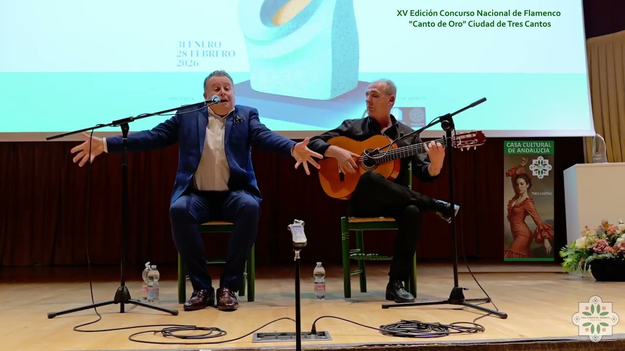 Manuel de Monte por Cantiñas, con Pepe Núñez a la guitarra