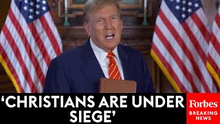 Trump: 'Religion And Christianity Are The Biggest Things Missing From This Country'