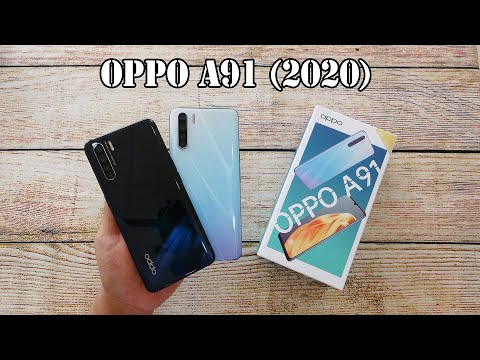 Oppo A91 2020 unboxing, camera, fingerprint, face unlock, antutu benchmark