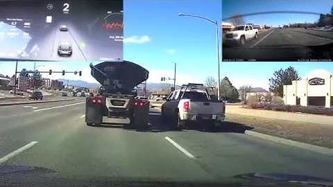 Tesla Autopilot Firmware "2018.4.7 3ee0f17" Demo/Test Local Road and Highway Daytime