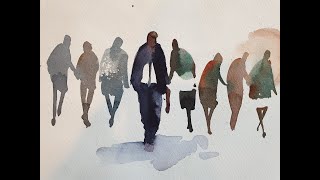 Painting people in watercolour the easy way