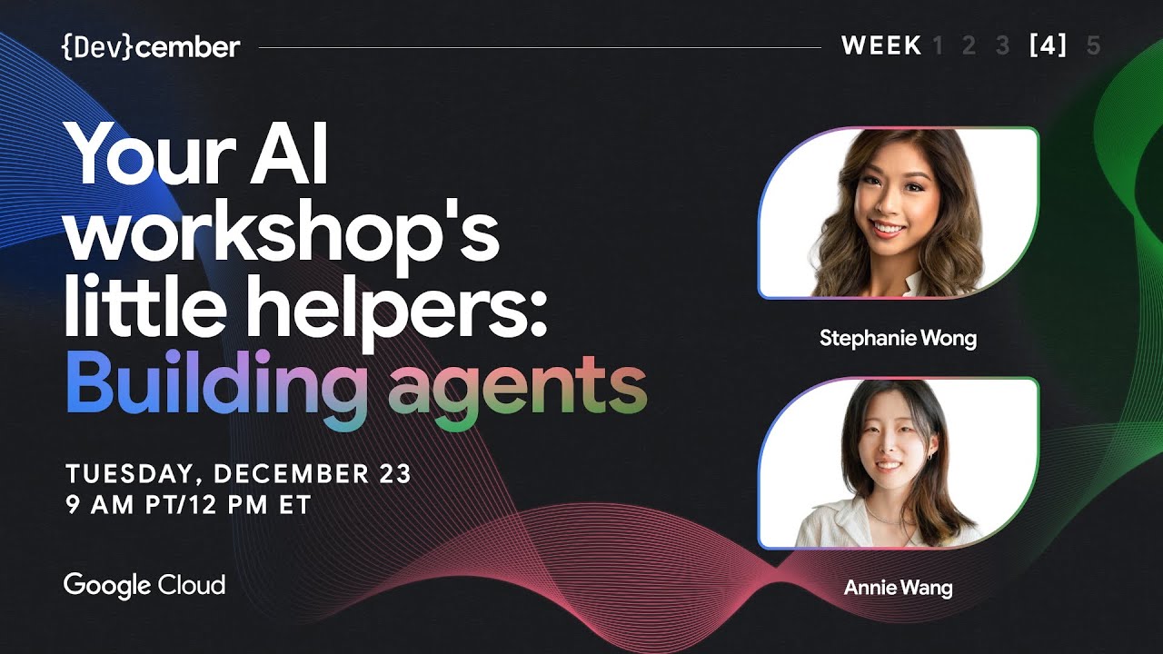 Your AI workshop's little helpers: Building agents