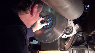7.3 clutch install.
