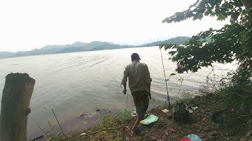 Câu cá Hồ Núi Cốc lên được em Trôi to tháng cô hồn (Fishing at Nui Coc Lake in Thai Nguyen)