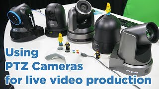 Using PTZ Cameras with vMix for your live productions and live streams.