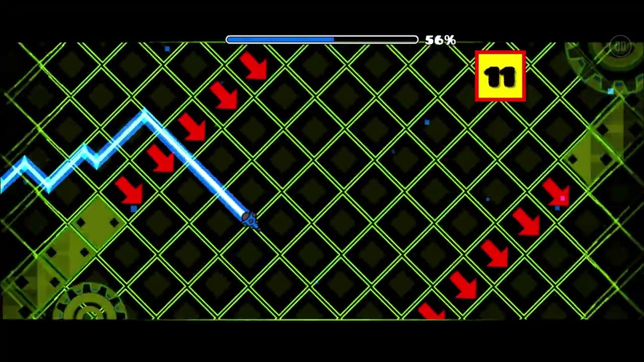 Geometry Dash-level name is RETRAT. 