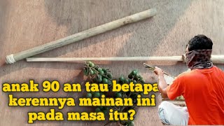 Cara Membuat Pletokan bambu dengan mudah dan jitu