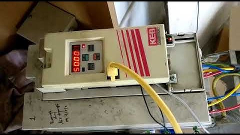 KEB Combivert F5 Drive Testing