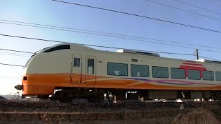 いなほ編成が代走！快速おはよう信越E653系U101編成　3361M　直江津→新潟
