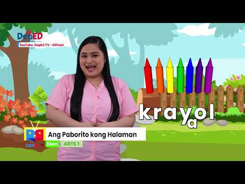 GRADE 1  MUSIC AND ARTS  QUARTER 1 EPISODE 7 (Q1 EP7): Ang Paborito kong Halaman