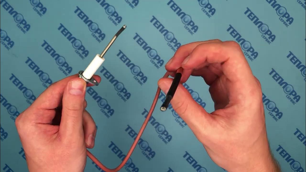 8620350 Электрод розжига Baxi Slim - YouTube