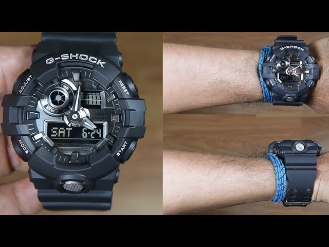 CASIO G-SHOCK GA-710-1A - UNBOXING