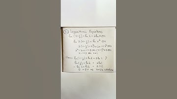 Section 4.5 # precalculus # Exponential and Logarithmic Equations