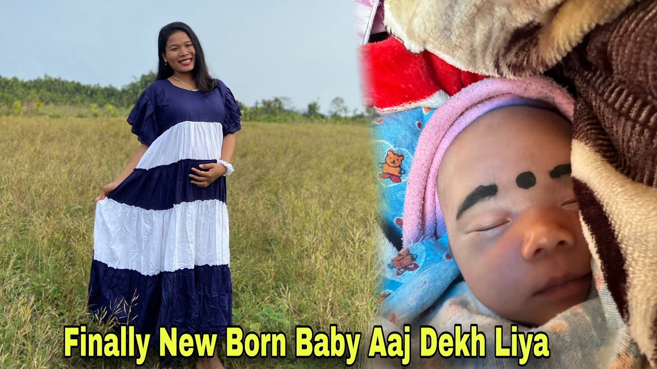 Finally Aaj New Born Baby Ko Dekh Liya🥰🤰🏻|| New Baby Girl 👧|| Village Lifestyle