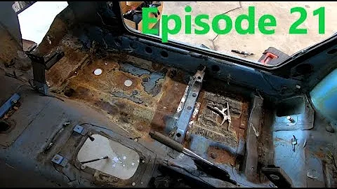 Battery Tray, Frame Rail, Floor Pan (Pt.1) - Datsun Z Rebuild Episode 21