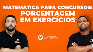 Matemática – Porcentagem – Estudando com a Professora Carla