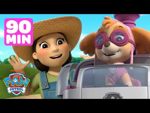 I migliori momenti di Farmer Yumi! 🚜 con Skye | 90 min | Nick Jr. Italia