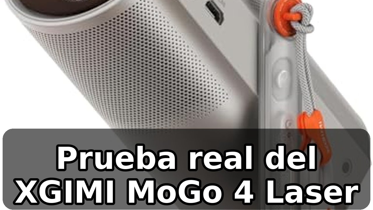 Review del XGIMI MoGo 4 Laser: proyector portátil con Google TV y batería integrada