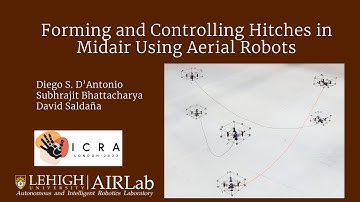Forming and Controlling Hitches in Midair Using Aerial Robots [ICRA 2023, London]