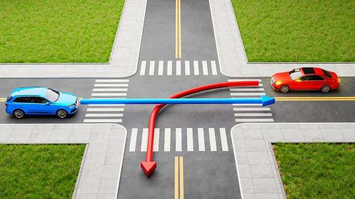 Which Car Should PASS FIRST? USA Rules Of the Road...