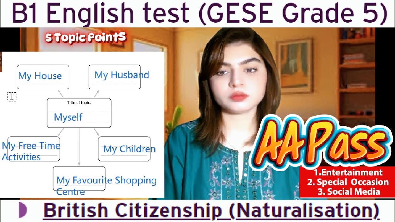 Тест по английскому языку B1 (GESE, 5 класс) | Британское гражданство SELT | Тринити-колледж Лонд...