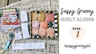 Sassy Granny Quilt Along - Week 1