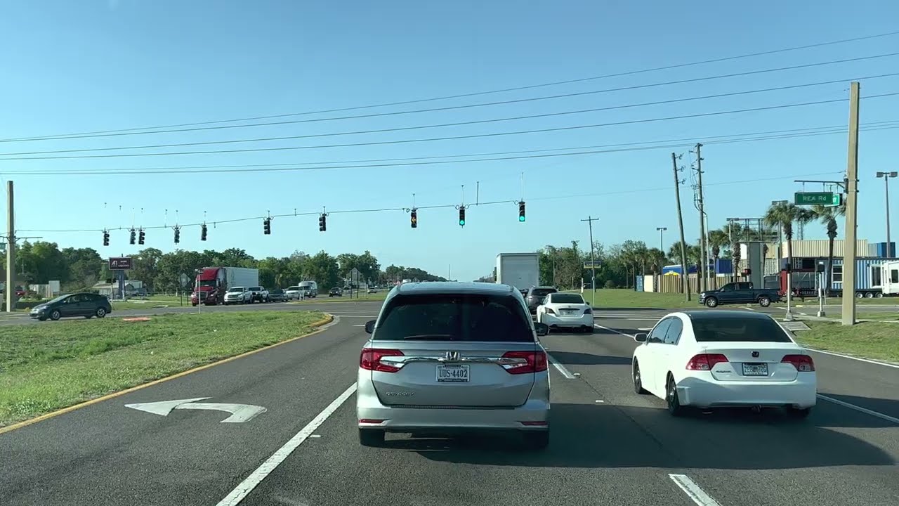 US-17 Rural South Central Florida Drive 4K