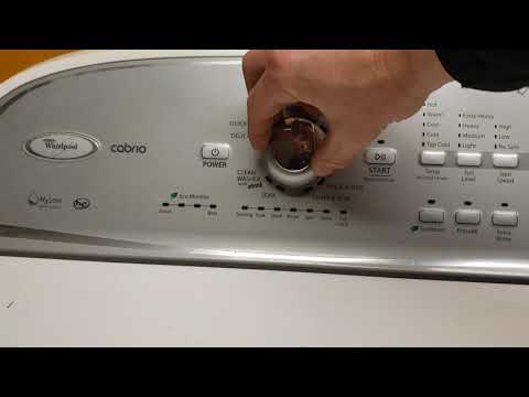 Whirlpool Cabrio Test Mode
