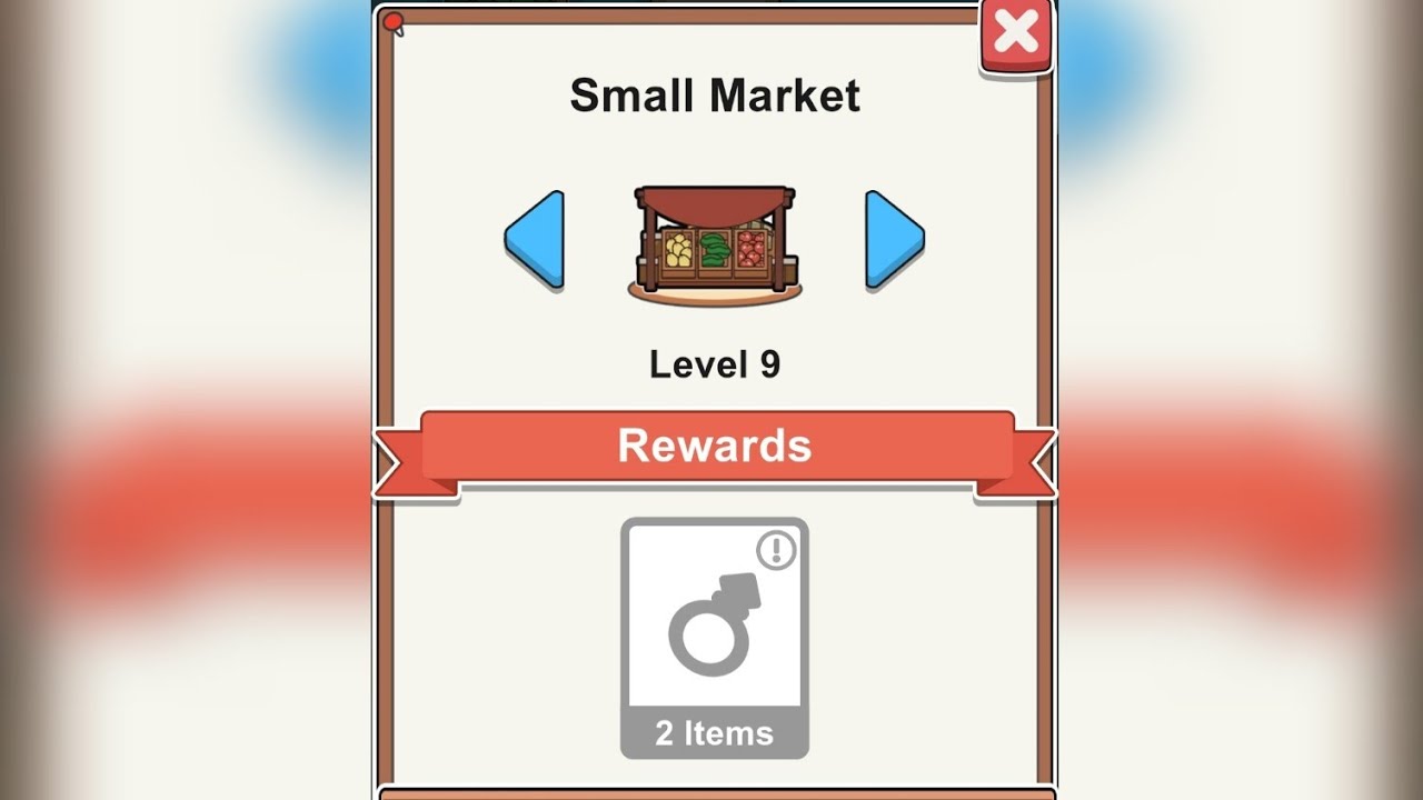 Idle Food Bar | Journey of Yggdrasil | Small Market | Level 9