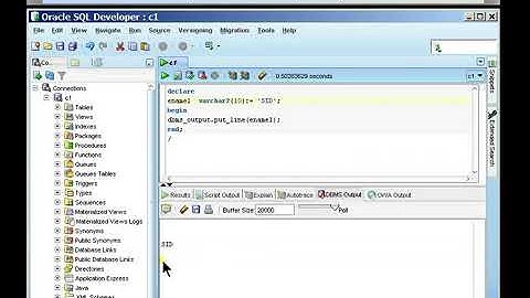 PL3   PL SQL Tutorial   Declaration Section Hands On