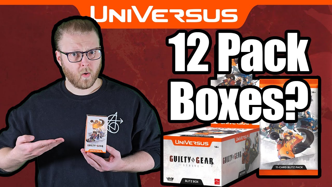 Переосмысление впечатлений от бустер-боксов | Открытие коробки GUILTY GEAR -STRIVE- от Universus