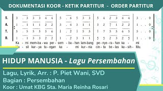 Tenang & Syahdu..!! Lagu Persembahan Hidup Manusia || Lagu Persembahan Katolik arr Piet Wani