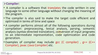 MODULE 1 - TOPIC 5 - SYSTEM SOFTWARES