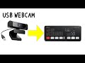 cheap USB webcam connect to atem mini pro  | j5create jvcu100