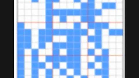 Picross DS - Normal Mode Level 6