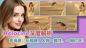 Holocine模型ComfyUI工作流揭秘!多场景、长视频、人物一致性，一网打尽！