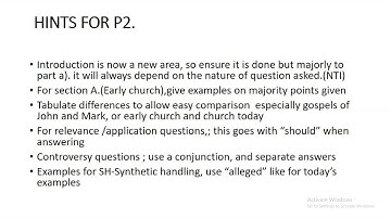 S.6 CRE FACILITATION PAPER 1 & 2 || ANSWERING APPROACH || QUESTIONS AND ANSWERS