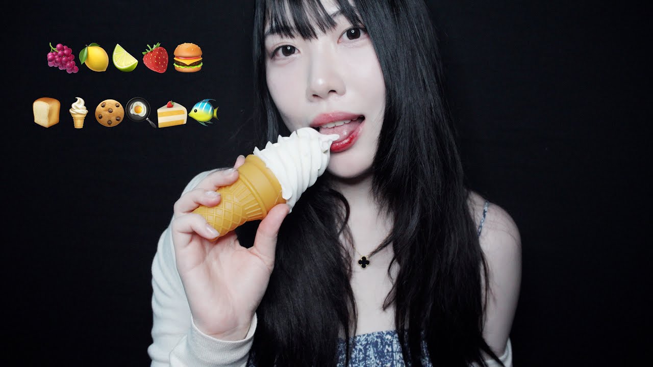 ASMR 팅글보장! 가짜음식 먹방 (Fake Food ASMR)